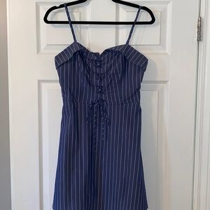 Summer Mini Dress w stripes
